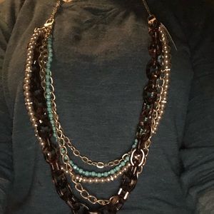 Vivi Tortoise Treasure Necklace. NWT